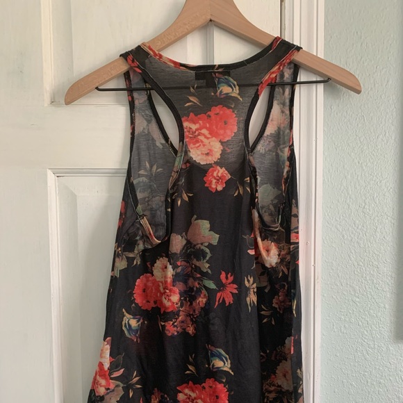 Cute Floral Racerback Tank - Picture 5 of 5